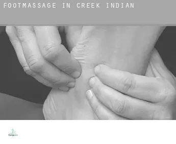 Foot massage in  Creek Indian